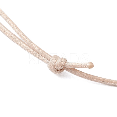 Adjustable Korean Waxed Polyester Cord Necklace Making AJEW-JB01310-02-1