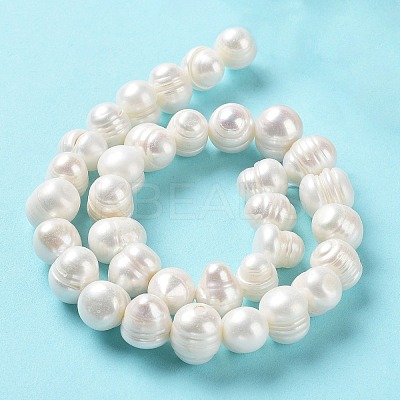 Natural Cultured Freshwater Pearl Beads Strands PEAR-E019-06-1