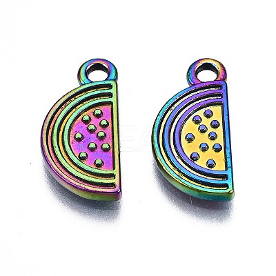 Rainbow Color Alloy Pendants PALLOY-S180-218-NR-1