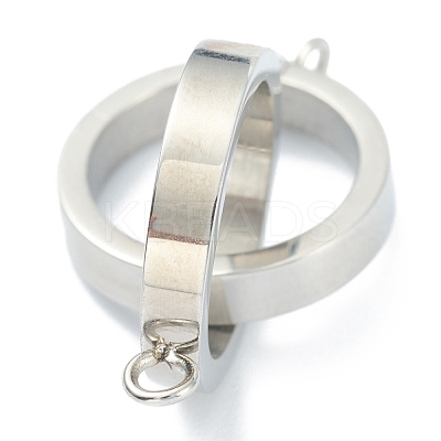 Non-Tarnish 304 Stainless Steel Links Connectors STAS-G248-05-1