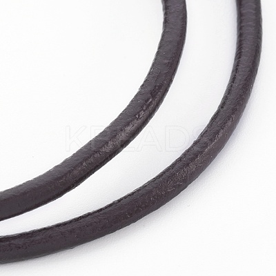 Leather Cord Necklace Making MAK-L018-06B-02-1