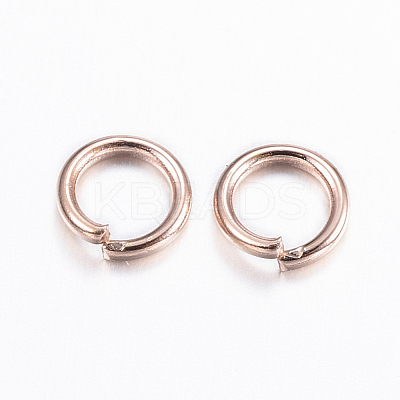 304 Stainless Steel Open Jump Rings STAS-E147-59RG-1