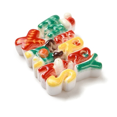 Christmas Theme Opaque Resin Cabochons RESI-B028-01A-1