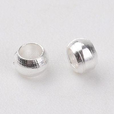 Brass Crimp Beads E002-S-1