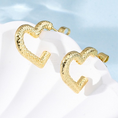 304 Stainless Steel Stud Earrings for Women EJEW-L296-032G-02-1