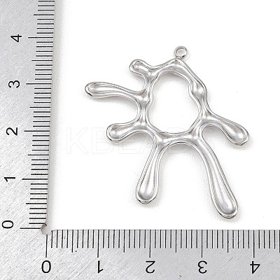 304 Stainless Steel Pendants STAS-I363-08P-1