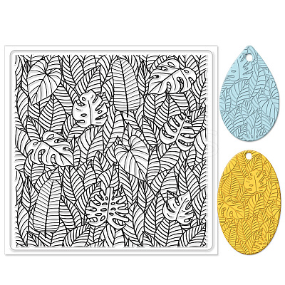 Silicone Clay Texture Mat AJEW-WH0447-010-1