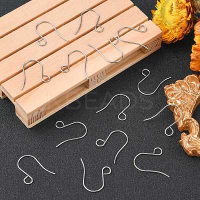Tarnish Resistant 100Pcs 316 Stainless Steel French Earring Hooks JX138A-1