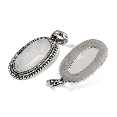 Natural Quartz Crystal Pendants G-I370-07AS-04-1