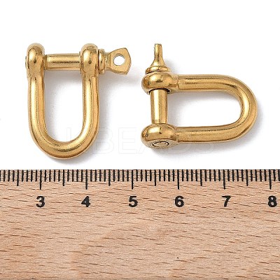 304 Stainless Steel Ring Clip Buckles for Bag Chain Strap STAS-C165-02A-G-1