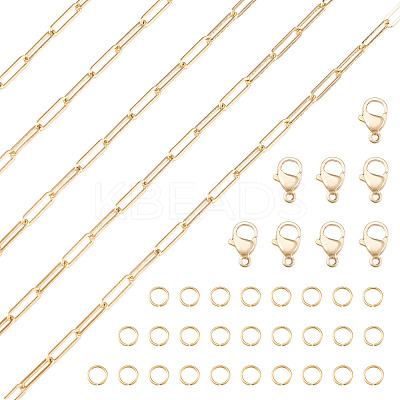 DIY Chain Bracelet Necklace Making Kit DIY-TA0005-84-1