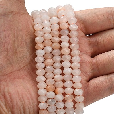 Natural Pink Aventurine Beads Strands G-Z111-A05-1