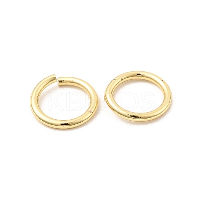 Brass Open Jump Rings KK-Z147-08A-G-1