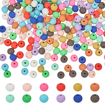 240Pcs 12 Colors Handmde Polymer Clay Beads CLAY-ME0001-05-1