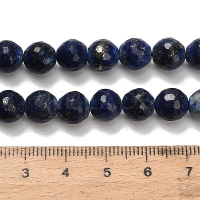 Natural Lapis Lazuli Beads Strands LS-G-F820-Z01-8mm-1
