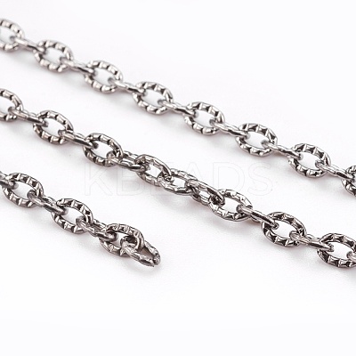 Iron Textured Cable Chains CH-0.8YHSZ-B-1