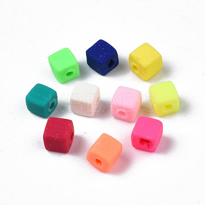 Handmade Polymer Clay Beads Strands CLAY-N008-061-10-1