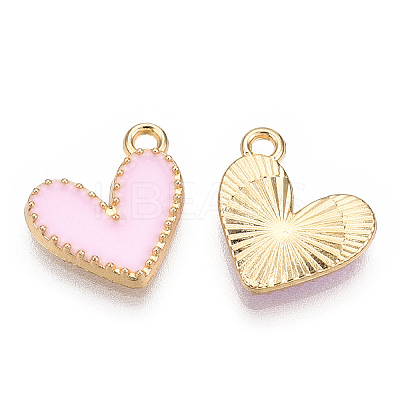 Alloy Enamel Charms ENAM-T011-204G-1