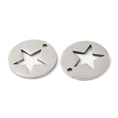 Non-Tarnish 201 Stainless Steel Pendants LS-STAS-A084-08P-1