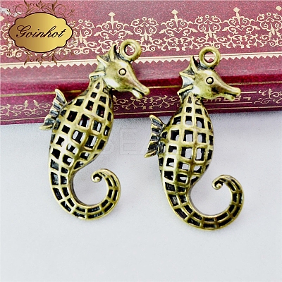 Tibetan Style Zinc Alloy Pendants TIBEP-WH0003-43AB-03-1