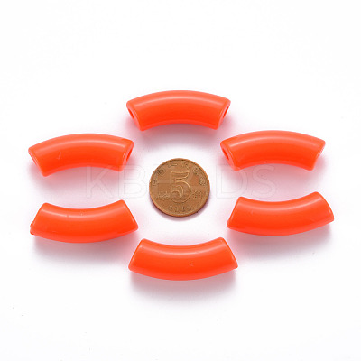 Opaque Acrylic Beads MACR-S372-001B-S026-1