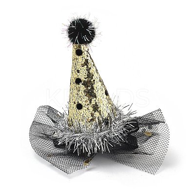 New Year's party Iron Hair Clip OHAR-R102-01O-1