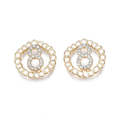 Rack Plating Alloy Enamel Connector Charms ENAM-T017-08B-1