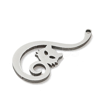 201 Stainless Steel Pendants STAS-H480-06P-1