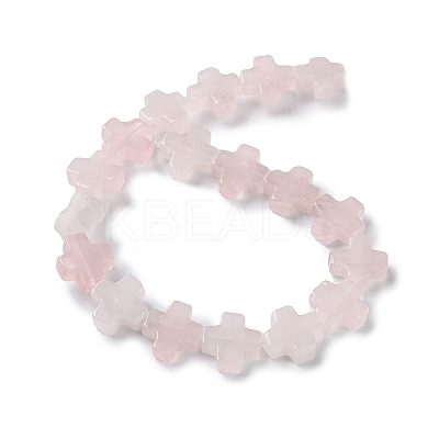 Natural Rose Quartz Beads Strands G-M418-B10-01-1