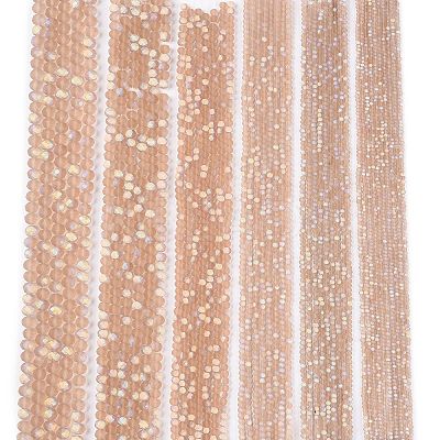Transparent Glass Beads Strands LS-EGLA-A044-T6mm-MB20-1