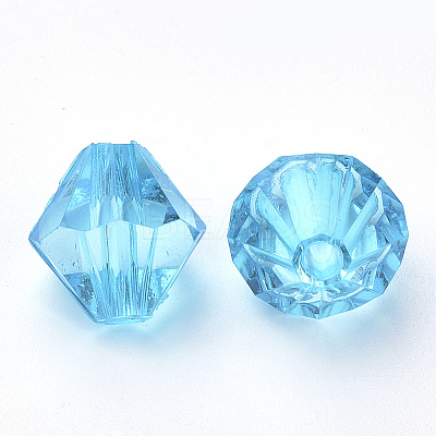 Transparent Acrylic Beads X1-TACR-S146-4mm-M-1