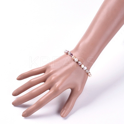 Stretch Bracelets BJEW-JB04928-01-1