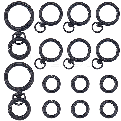 8Pcs Zinc Alloy Swivel Clasps FIND-SC0012-76B-1