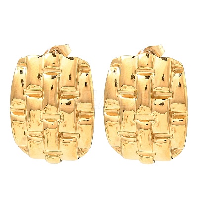 304 Stainless Steel Stud Earrings for Women EJEW-E291-09G-1