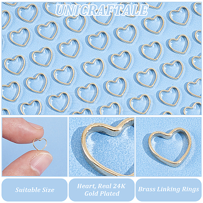 Brass Linking Rings KK-UN0002-96B-1
