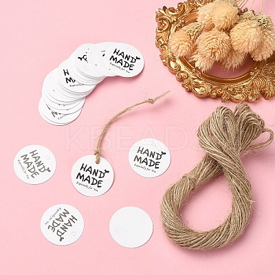 100Pcs Paper Gift Tags CDIS-YW0001-11B-1