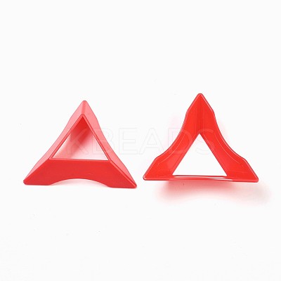 Plastic Speed Magic Cubes Base Holder Frame TOOL-WH0061-A02-1