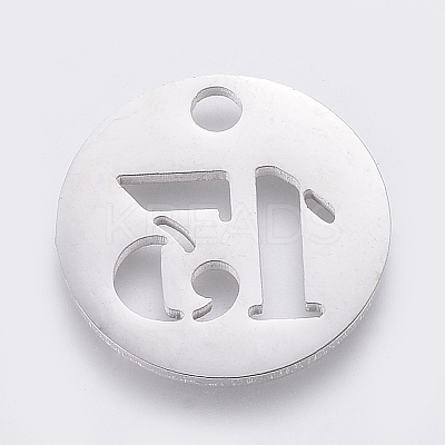 Non-Tarnish 304 Stainless Steel Pendants LS-STAS-F233-13-P-1
