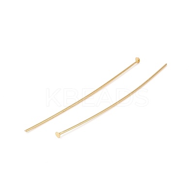 Brass Flat Head Pins LS-X-KK-WH0058-03D-G01-1