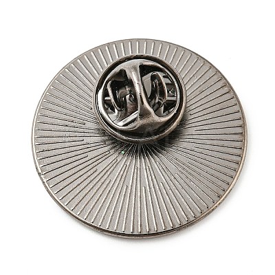Alloy Enamel Pin Broochs AJEW-Z023-12A-1