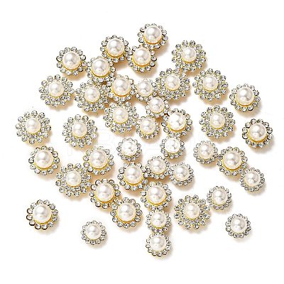 150Pcs 3 Style Flower Sew on Rhinestone DIY-CA0005-32-1
