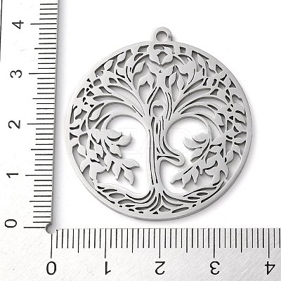Non-Tarnish 304 Stainless Steel Pendants X-STAS-R116-08P-1