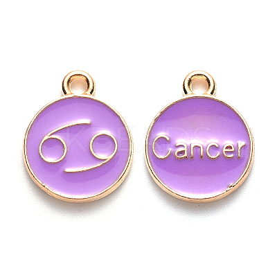 Alloy Enamel Pendants LS-ENAM-S124-01A-01D-1