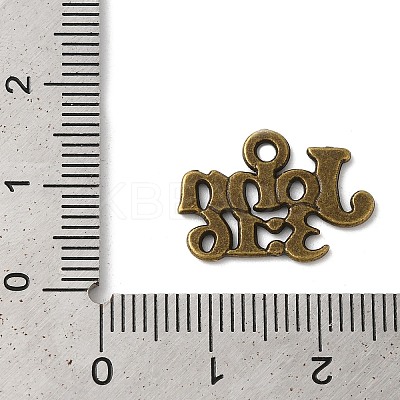 Tibetan Style Alloy Pendants LS-EA9098Y-AB-1