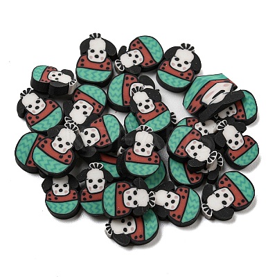 Handmade Polymer Clay Beads CLAY-P003-07B-1