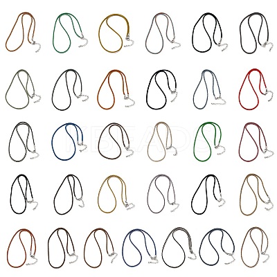 2.5MM Nylon Braided Cord Necklace Making FIND-G095-01P-1
