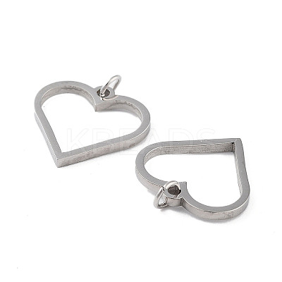 Non-Tarnish 304 Stainless Steel Pendants STAS-G324-01G-P-1