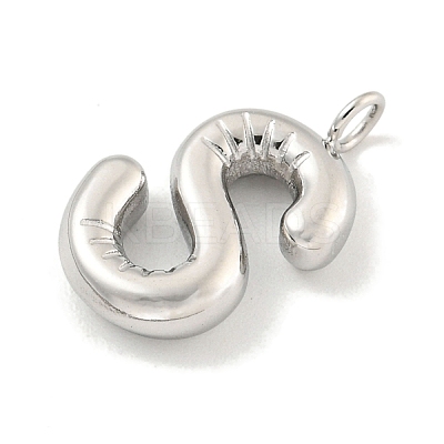 Non-Tarnish 304 Stainless Steel Pendants STAS-C102-15P-S-1