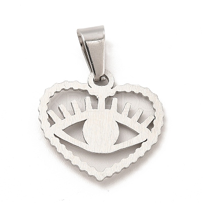 Non-Tarnish 304 Stainless Steel Pendants STAS-A073-08P-1