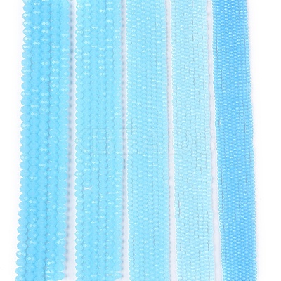 Glass Beads Strands EGLA-A044-J4mm-D04-1